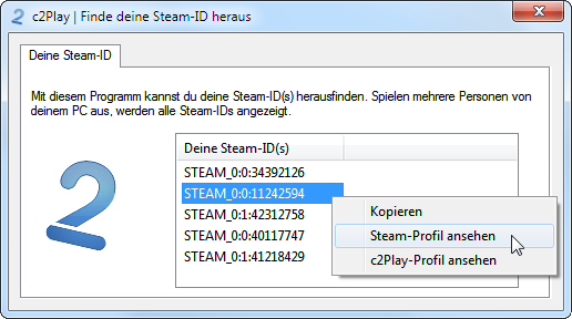 Steamidfinder